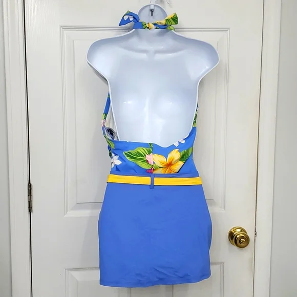 Ralph Lauren & Jantzen size 16 one piece swimsuit and matching cover-up - Picture 8 of 16